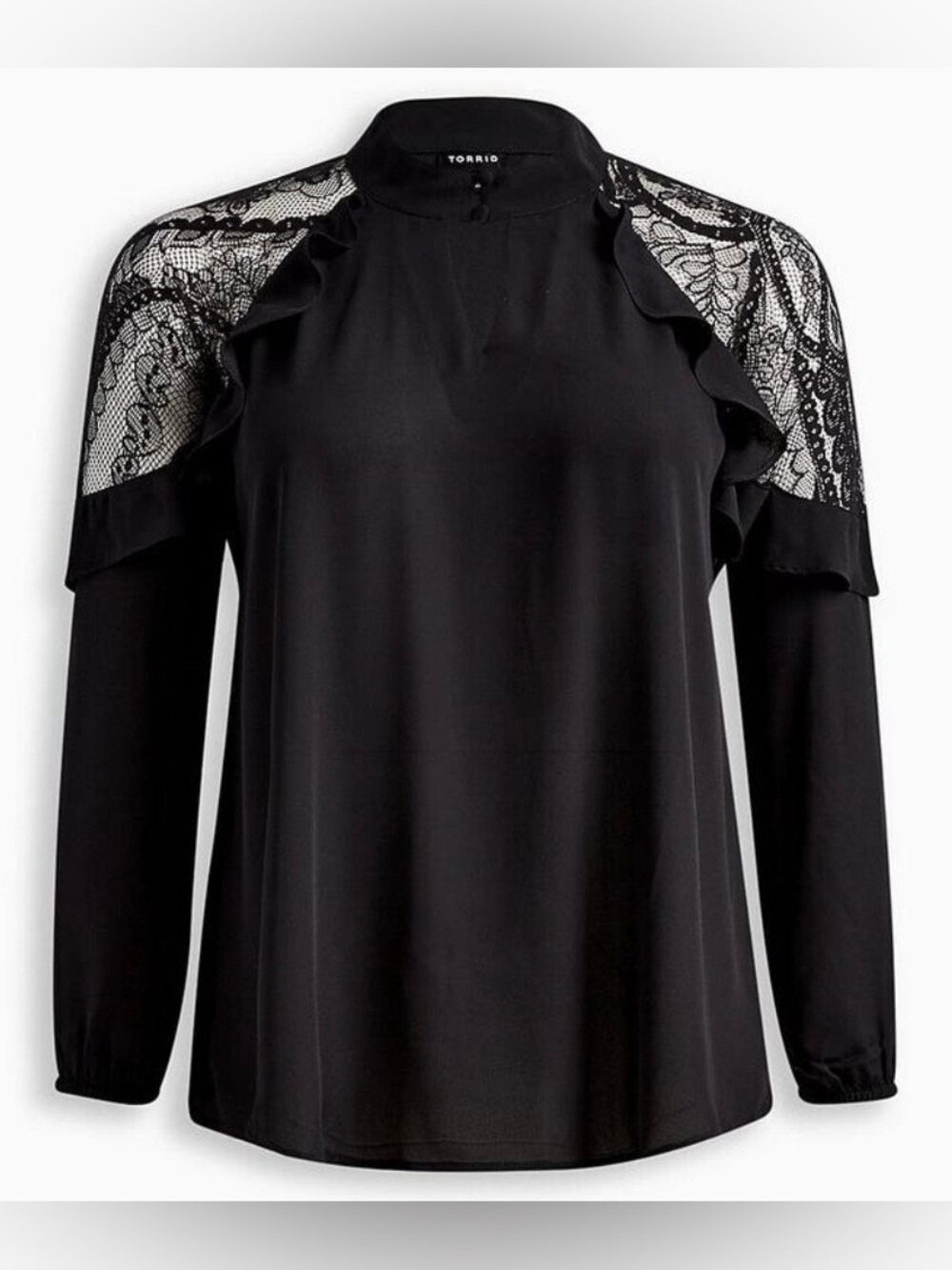 🖤 Torrid Black Lace Top